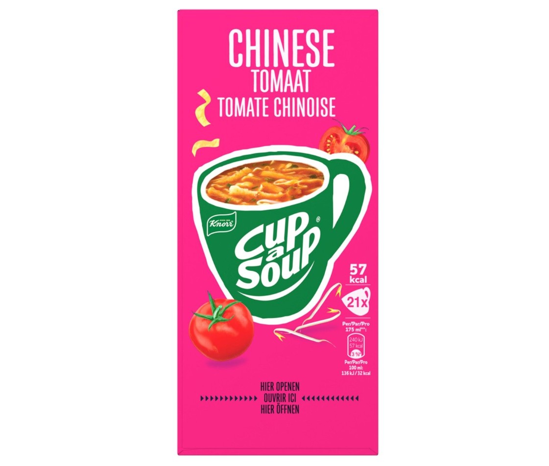 Knorr Cup-a-Soup Chinese Tomaat 21x175ml